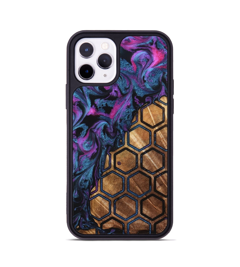 iPhone 11 Pro Wood Phone Case - Emilie (Pattern, 823671)