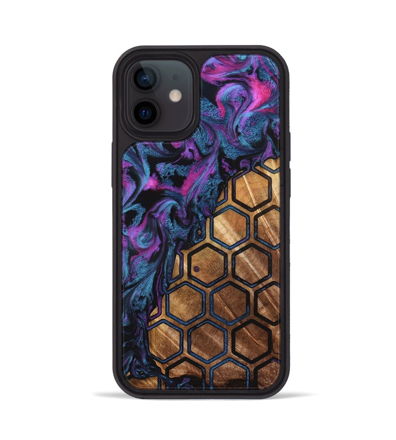 iPhone 12 Wood Phone Case - Emilie (Pattern, 823671)