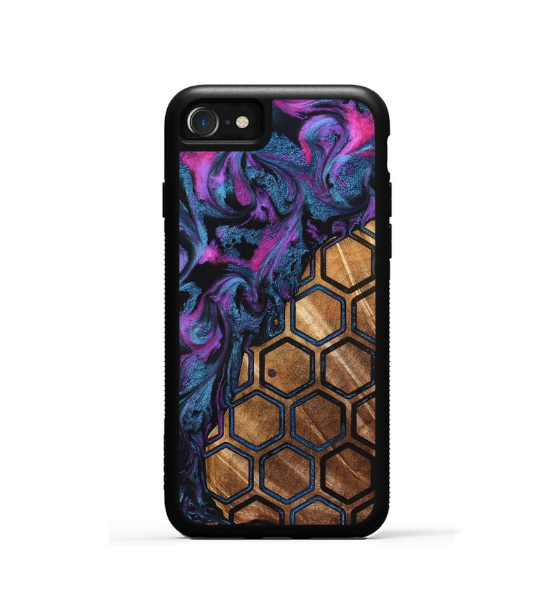 iPhone SE Wood Phone Case - Emilie (Pattern, 823671)