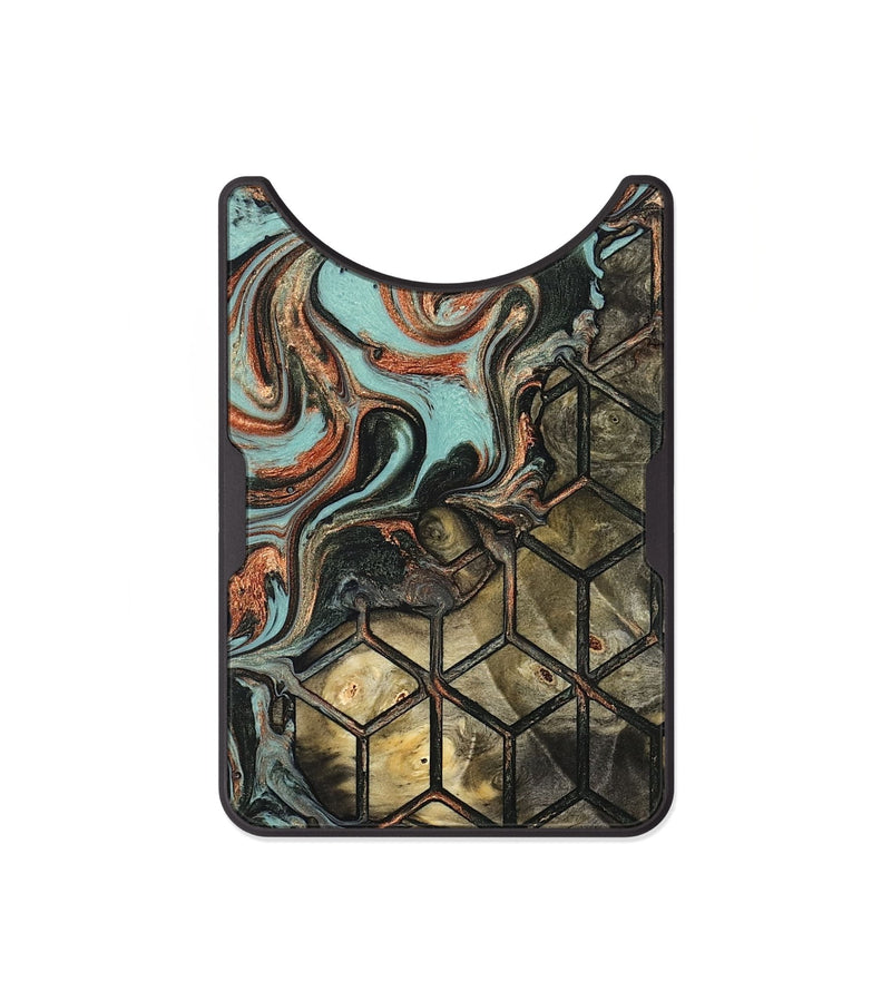 Alloy Wood Wallet - Sophia (Pattern, 823672)