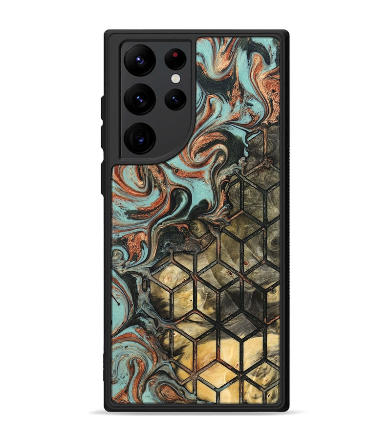 Galaxy S22 Ultra Wood Phone Case - Sophia (Pattern, 823672)