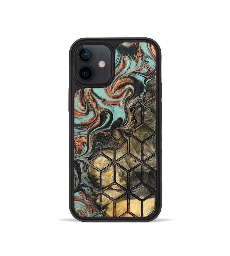 iPhone 12 mini Wood Phone Case - Sophia (Pattern, 823672)