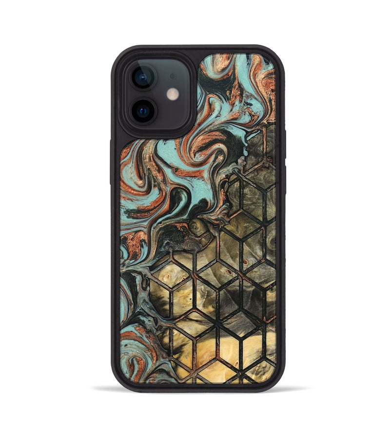iPhone 12 Wood Phone Case - Sophia (Pattern, 823672)