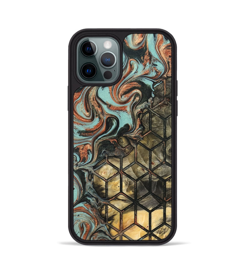 iPhone 12 Pro Wood Phone Case - Sophia (Pattern, 823672)
