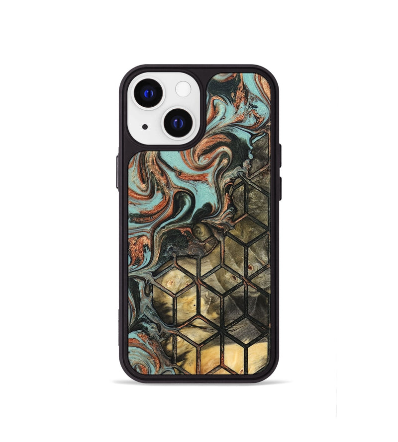 iPhone 13 mini Wood Phone Case - Sophia (Pattern, 823672)