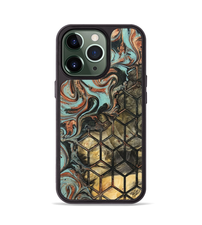 iPhone 13 Pro Wood Phone Case - Sophia (Pattern, 823672)