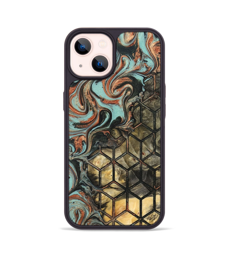 iPhone 14 Wood Phone Case - Sophia (Pattern, 823672)