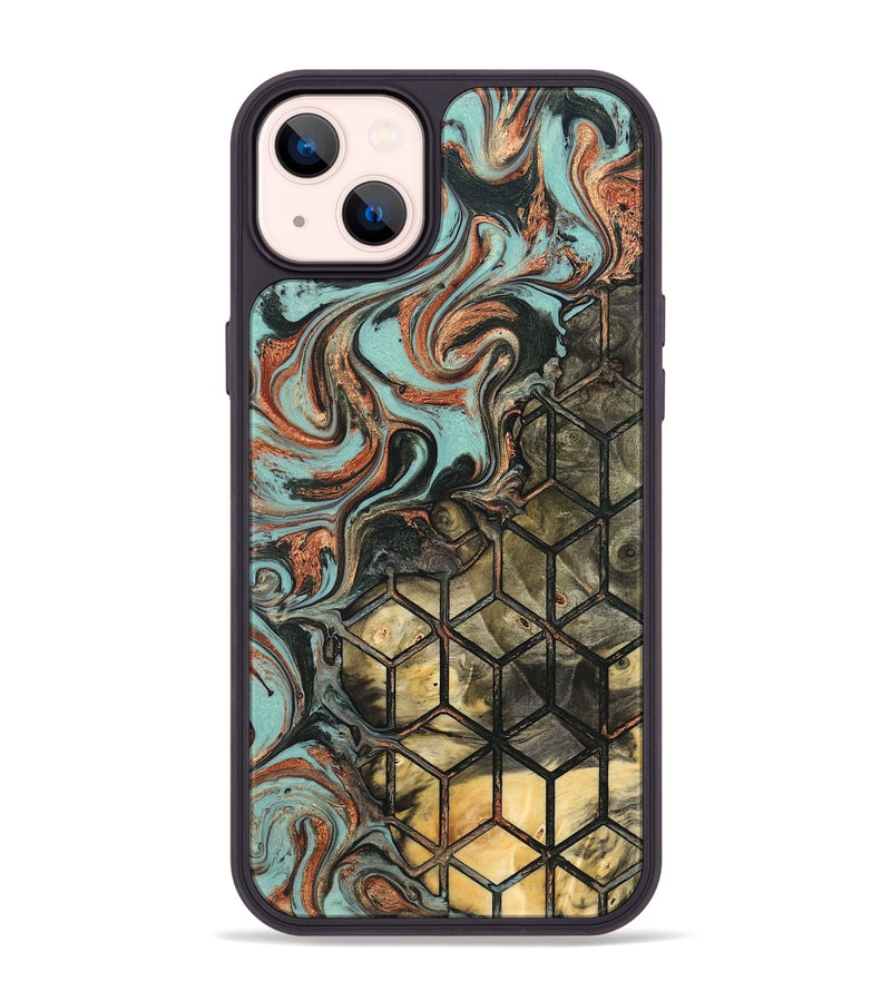 iPhone 14 Plus Wood Phone Case - Sophia (Pattern, 823672)