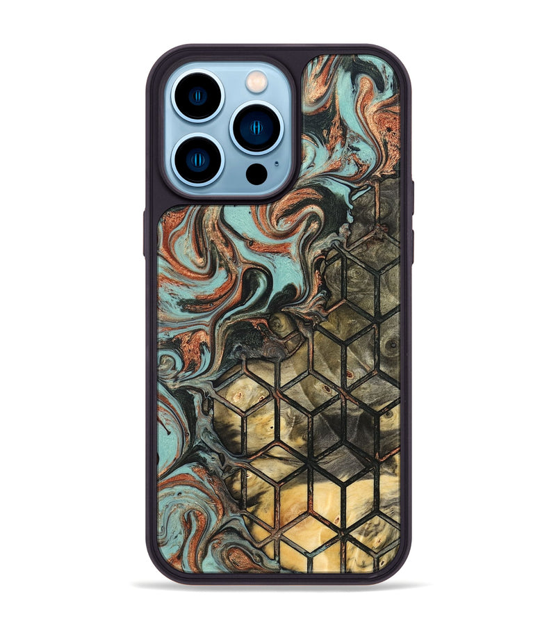 iPhone 14 Pro Max Wood Phone Case - Sophia (Pattern, 823672)