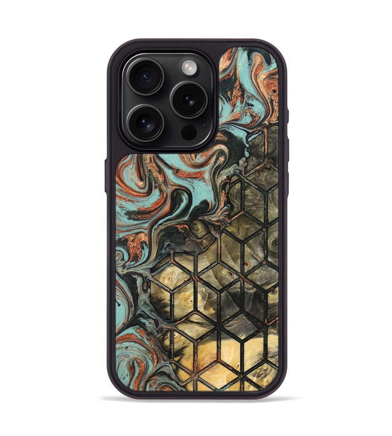 iPhone 15 Pro Wood Phone Case - Sophia (Pattern, 823672)