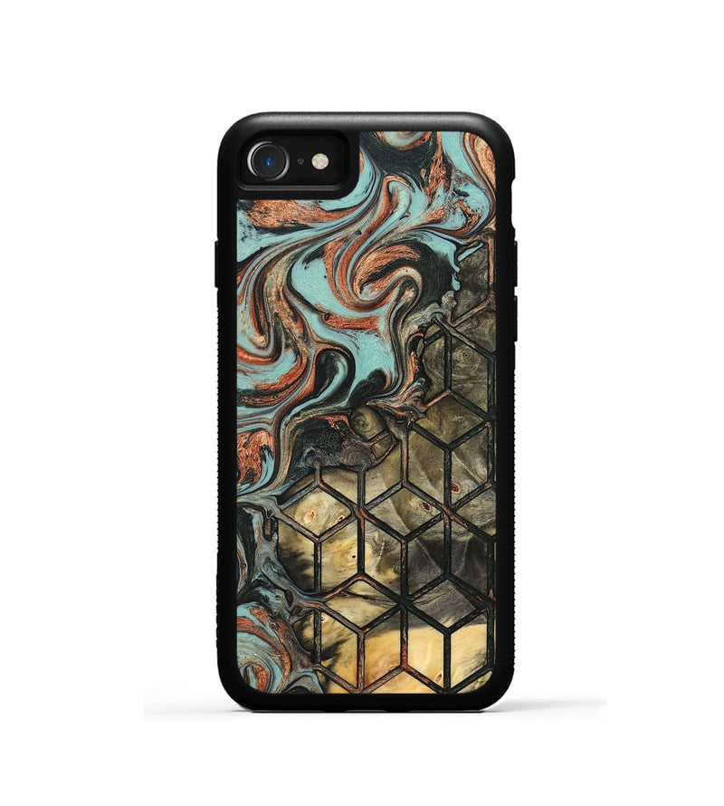 iPhone SE Wood Phone Case - Sophia (Pattern, 823672)