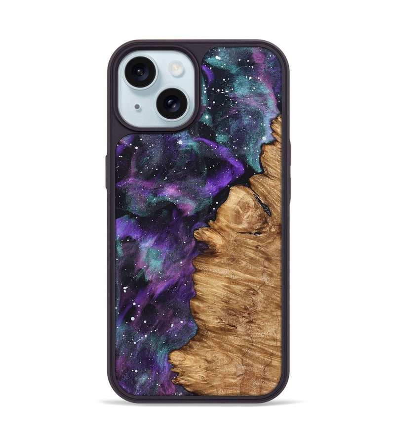 iPhone 15 Wood Phone Case - Kody (Cosmos, 823673)