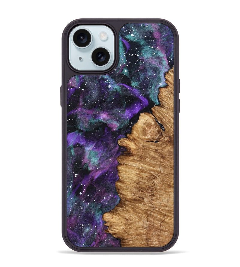 iPhone 15 Plus Wood Phone Case - Kody (Cosmos, 823673)