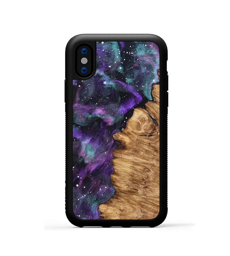 iPhone Xs Wood Phone Case - Kody (Cosmos, 823673)