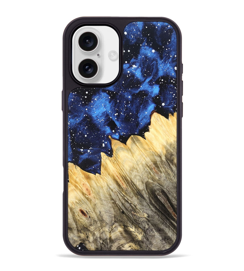 iPhone 16 Plus Wood Phone Case - Taniyah (Cosmos, 823676)
