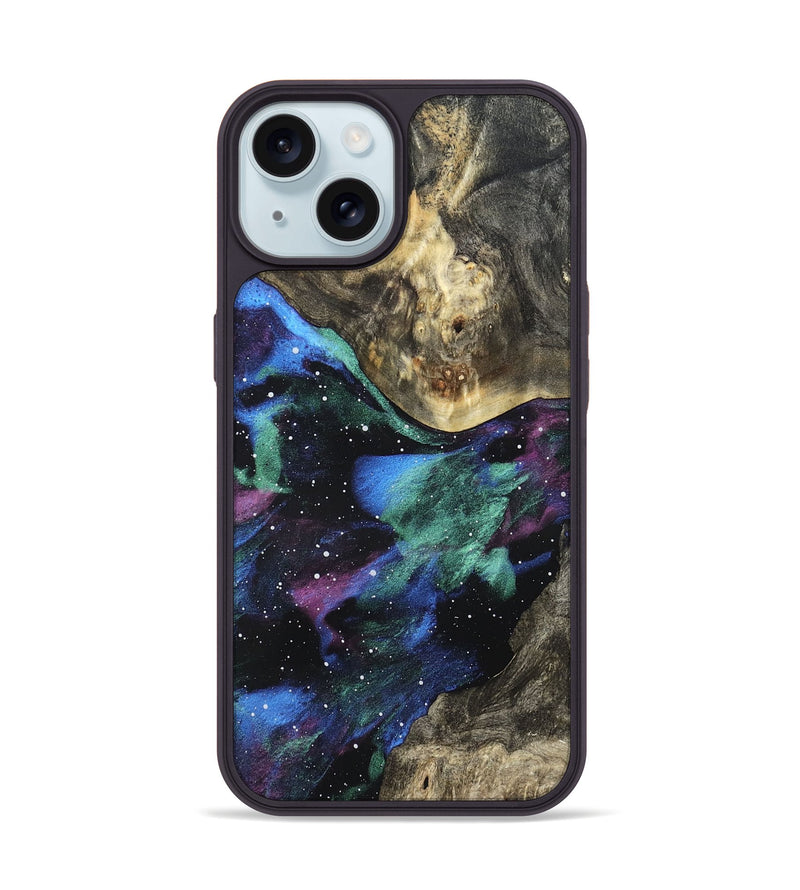 iPhone 15 Wood Phone Case - Dion (Cosmos, 823678)