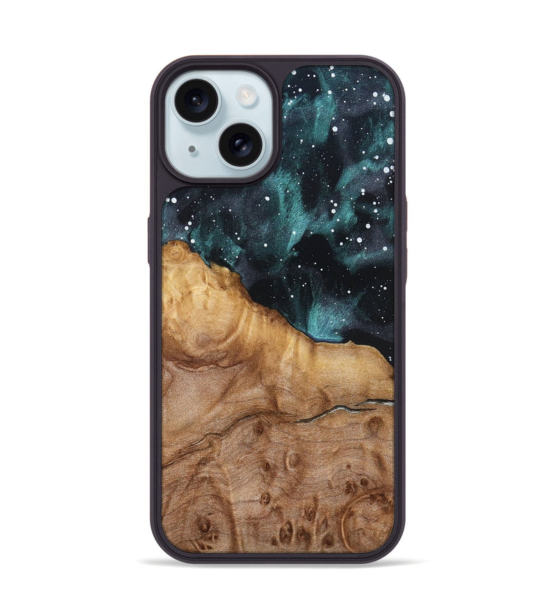 iPhone 15 Wood Phone Case - Harmoni (Cosmos, 823681)