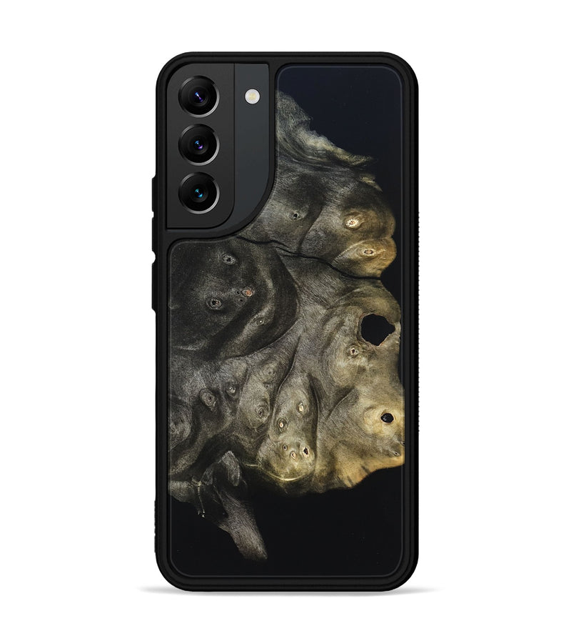 Galaxy S22 Plus Wood Phone Case - Cleta (Pure Black, 823682)