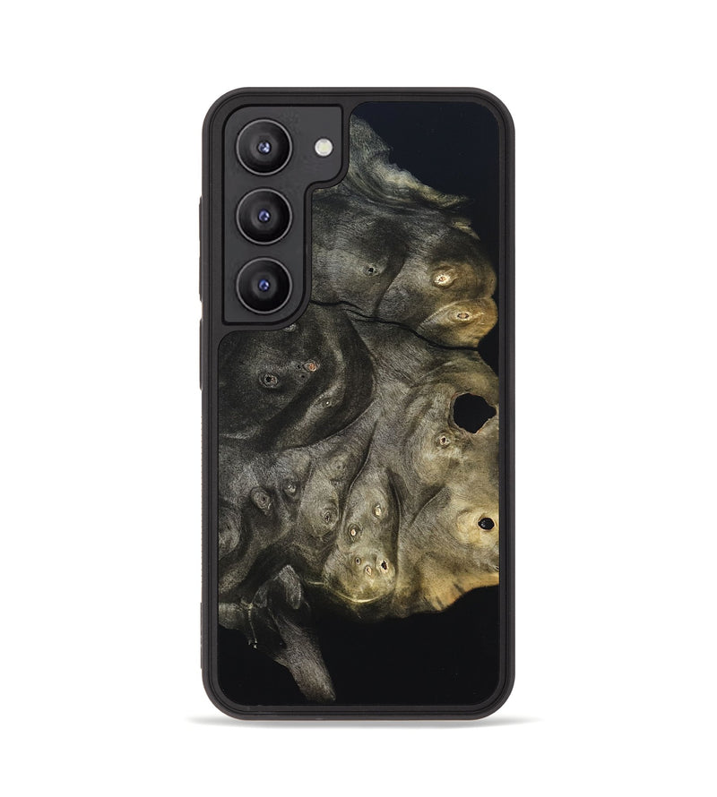 Galaxy S23 Wood Phone Case - Cleta (Pure Black, 823682)