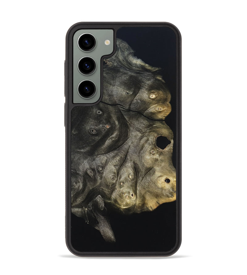 Galaxy S23 Plus Wood Phone Case - Cleta (Pure Black, 823682)