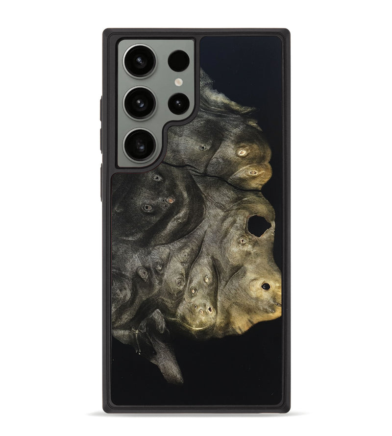 Galaxy S23 Ultra Wood Phone Case - Cleta (Pure Black, 823682)