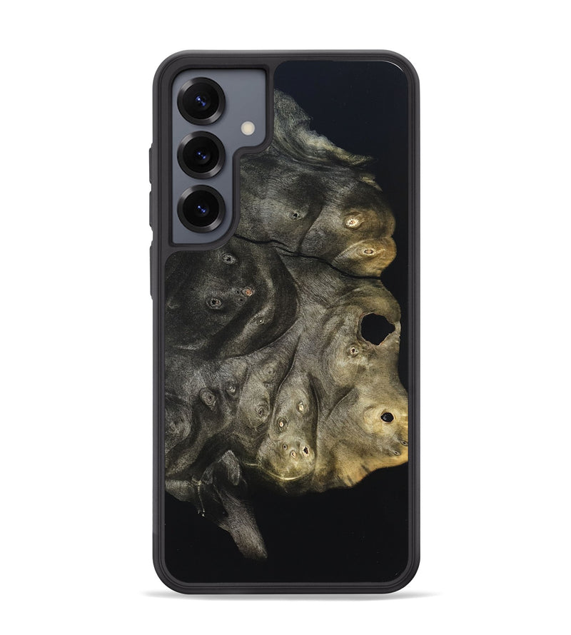 Galaxy S25 Plus Wood Phone Case - Cleta (Pure Black, 823682)
