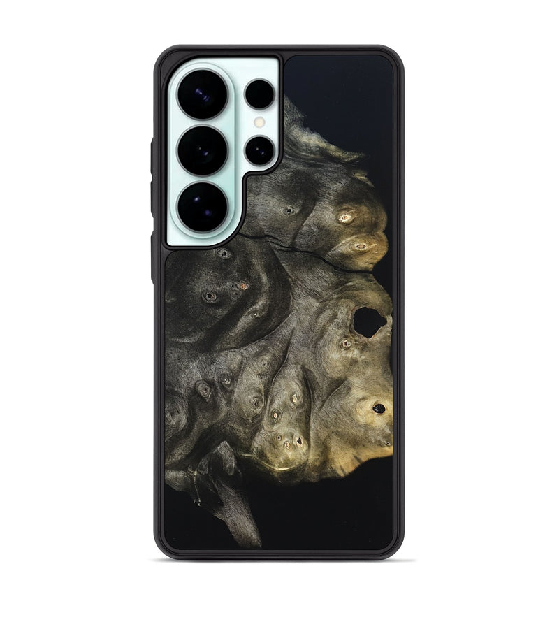 Galaxy S26 Ultra Wood Phone Case - Cleta (Pure Black, 823682)