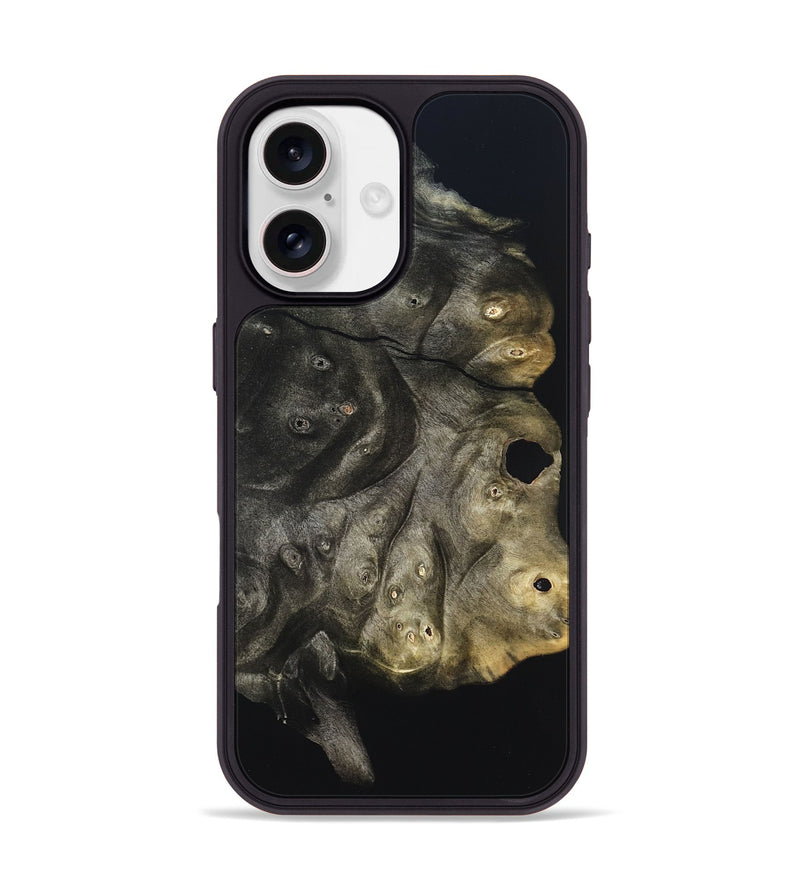 iPhone 17 Wood Phone Case - Cleta (Pure Black, 823682)