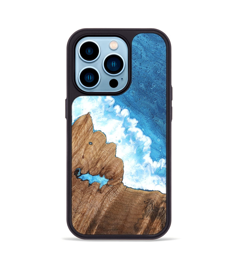 iPhone 14 Pro Wood Phone Case - Indie (Coastal, 823684)