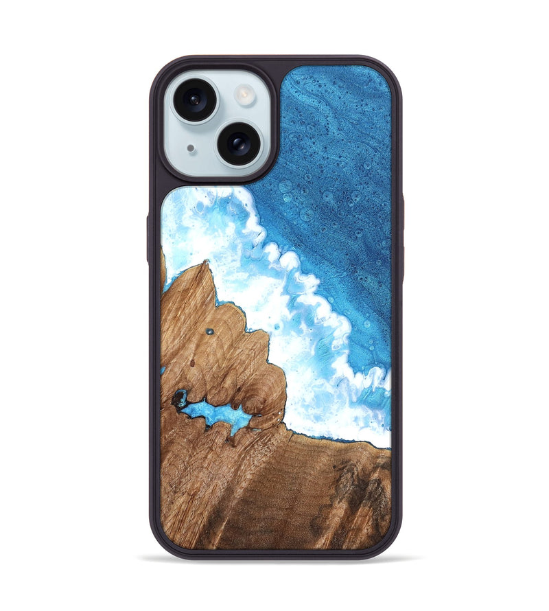 iPhone 15 Wood Phone Case - Indie (Coastal, 823684)