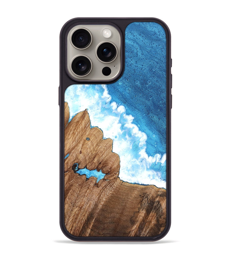 iPhone 15 Pro Max Wood Phone Case - Indie (Coastal, 823684)
