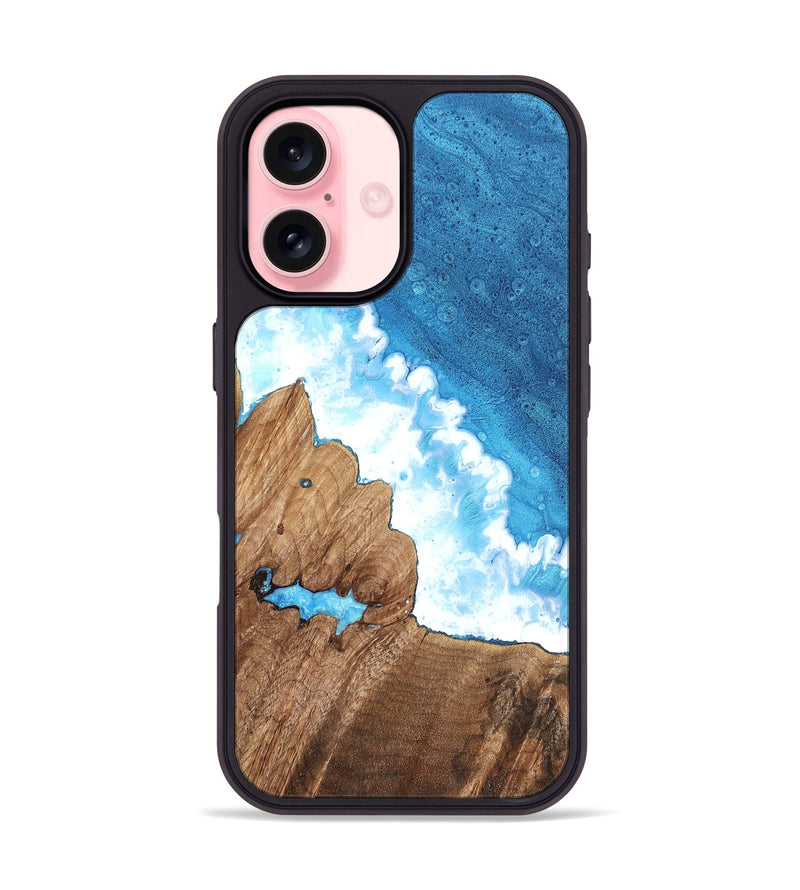iPhone 16 Wood Phone Case - Indie (Coastal, 823684)