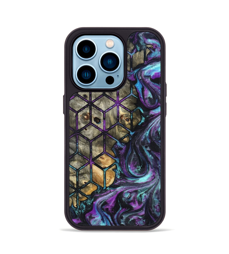 iPhone 14 Pro Wood Phone Case - Ashlyn (Pattern, 823686)