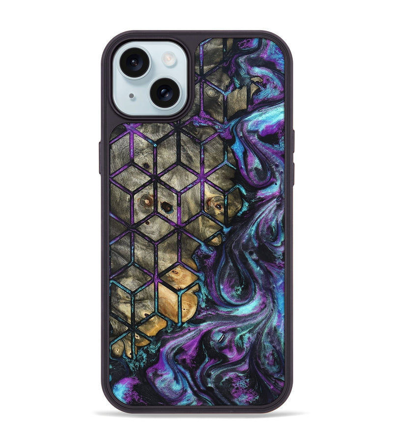 iPhone 15 Plus Wood Phone Case - Ashlyn (Pattern, 823686)