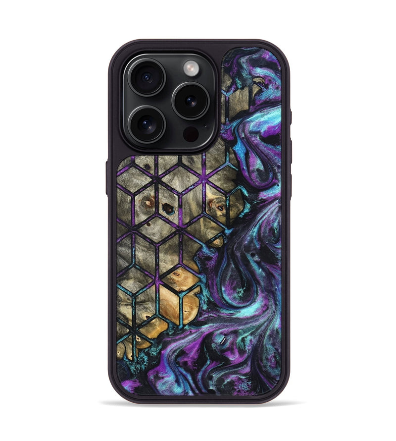 iPhone 15 Pro Wood Phone Case - Ashlyn (Pattern, 823686)