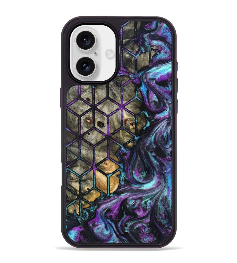 iPhone 16 Plus Wood Phone Case - Ashlyn (Pattern, 823686)