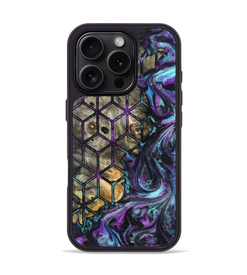 iPhone 16 Pro Wood Phone Case - Ashlyn (Pattern, 823686)