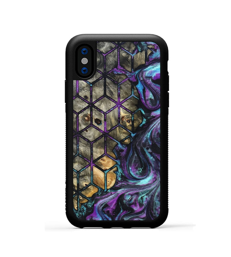 iPhone Xs Wood Phone Case - Ashlyn (Pattern, 823686)