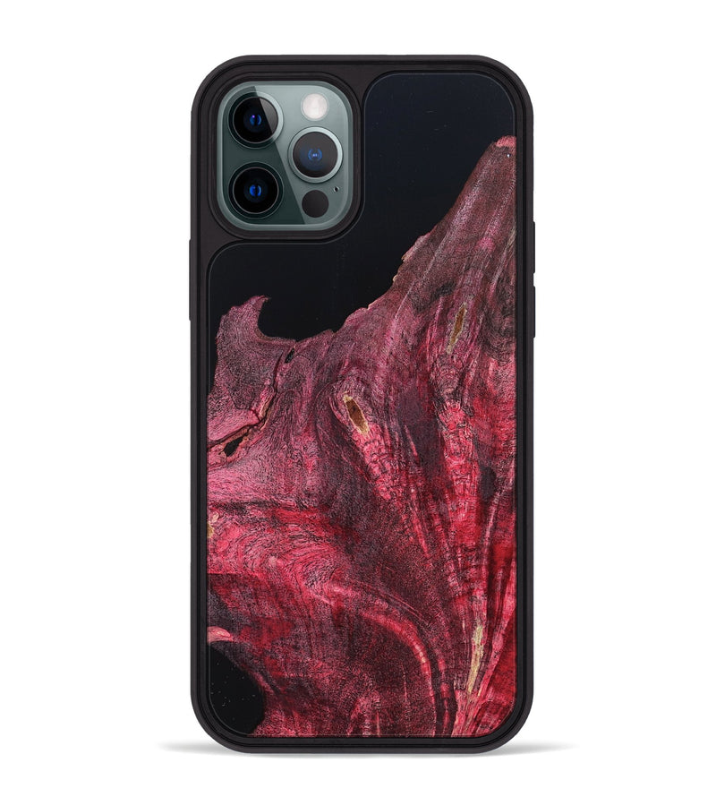 iPhone 12 Pro Max Wood Phone Case - Riley (Wood Burl, 823687)