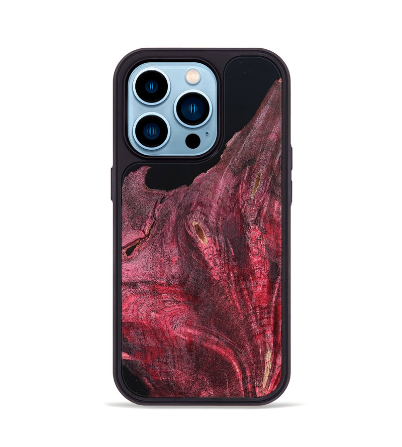iPhone 14 Pro Wood Phone Case - Riley (Wood Burl, 823687)