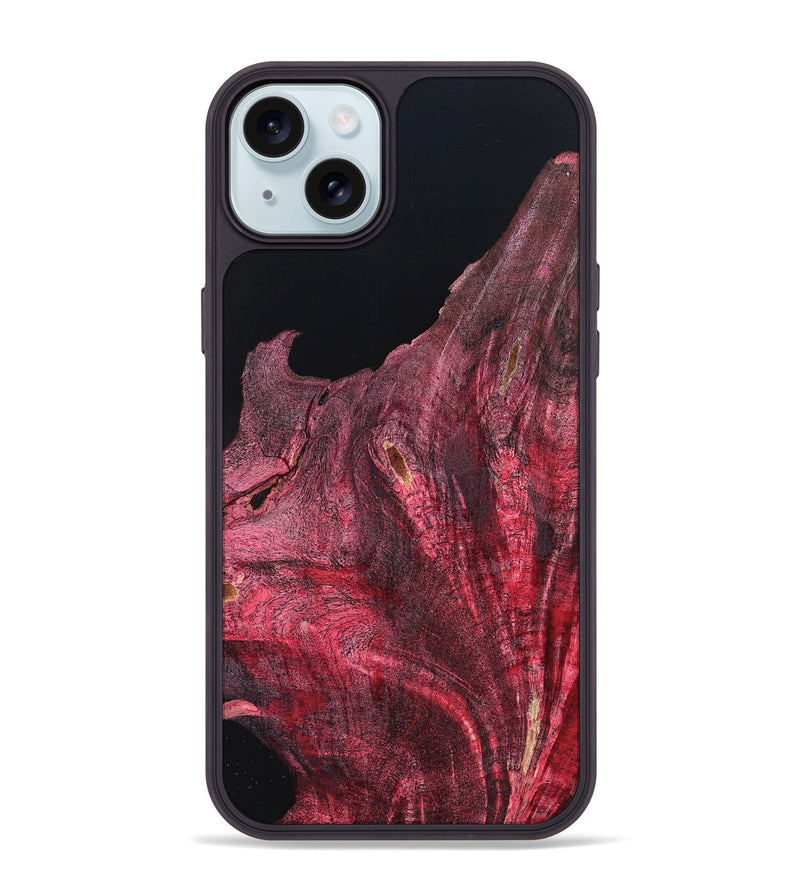 iPhone 15 Plus Wood Phone Case - Riley (Wood Burl, 823687)