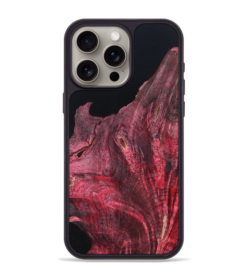 iPhone 15 Pro Max Wood Phone Case - Riley (Wood Burl, 823687)