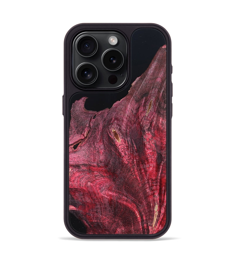 iPhone 15 Pro Wood Phone Case - Riley (Wood Burl, 823687)