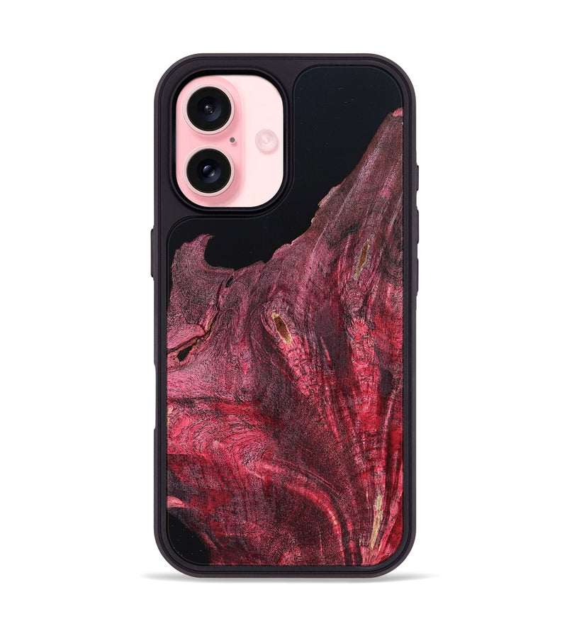 iPhone 16 Wood Phone Case - Riley (Wood Burl, 823687)