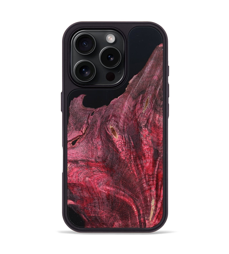 iPhone 16 Pro Wood Phone Case - Riley (Wood Burl, 823687)