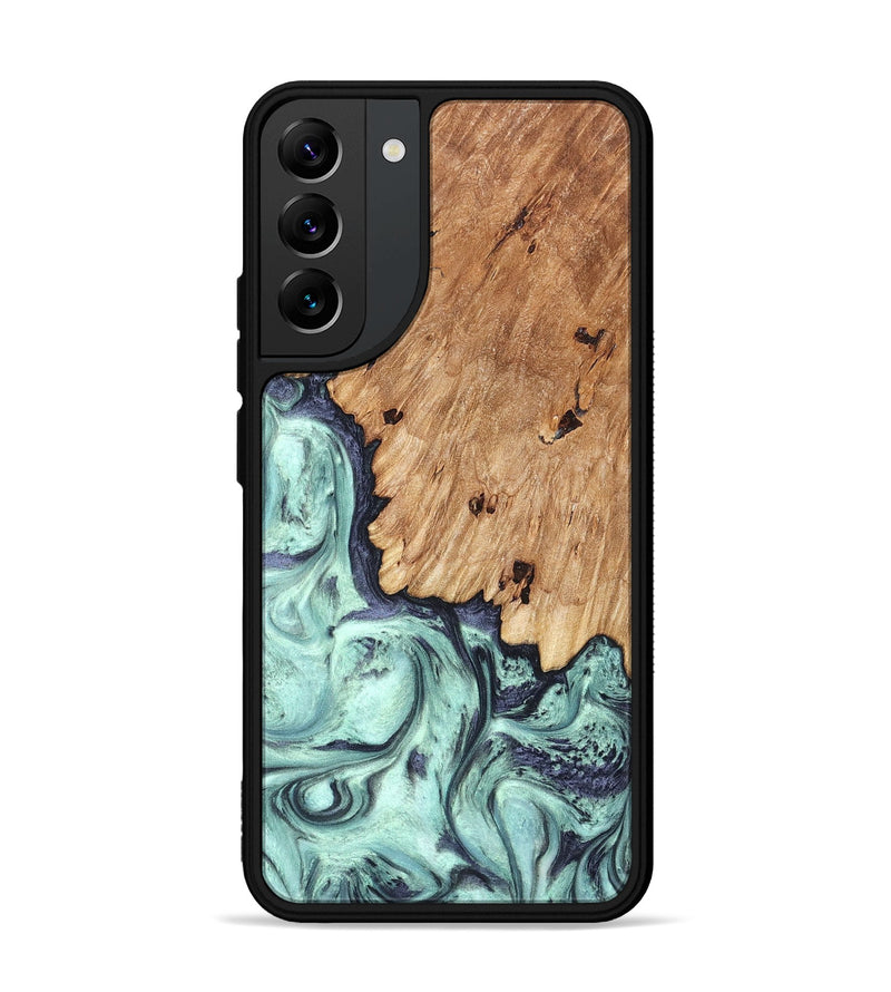 Galaxy S22 Plus Wood Phone Case - Delmar (Green, 823689)