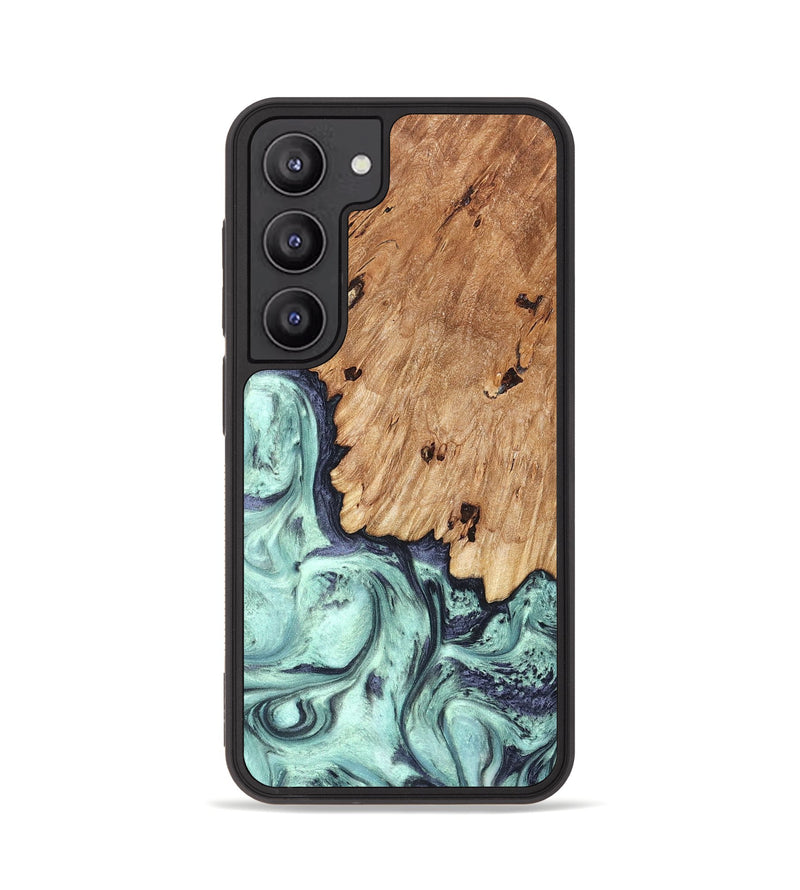 Galaxy S23 Wood Phone Case - Delmar (Green, 823689)