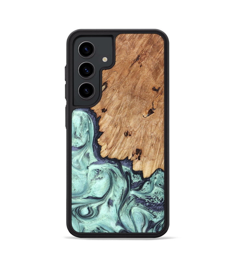 Galaxy S24 Wood Phone Case - Delmar (Green, 823689)