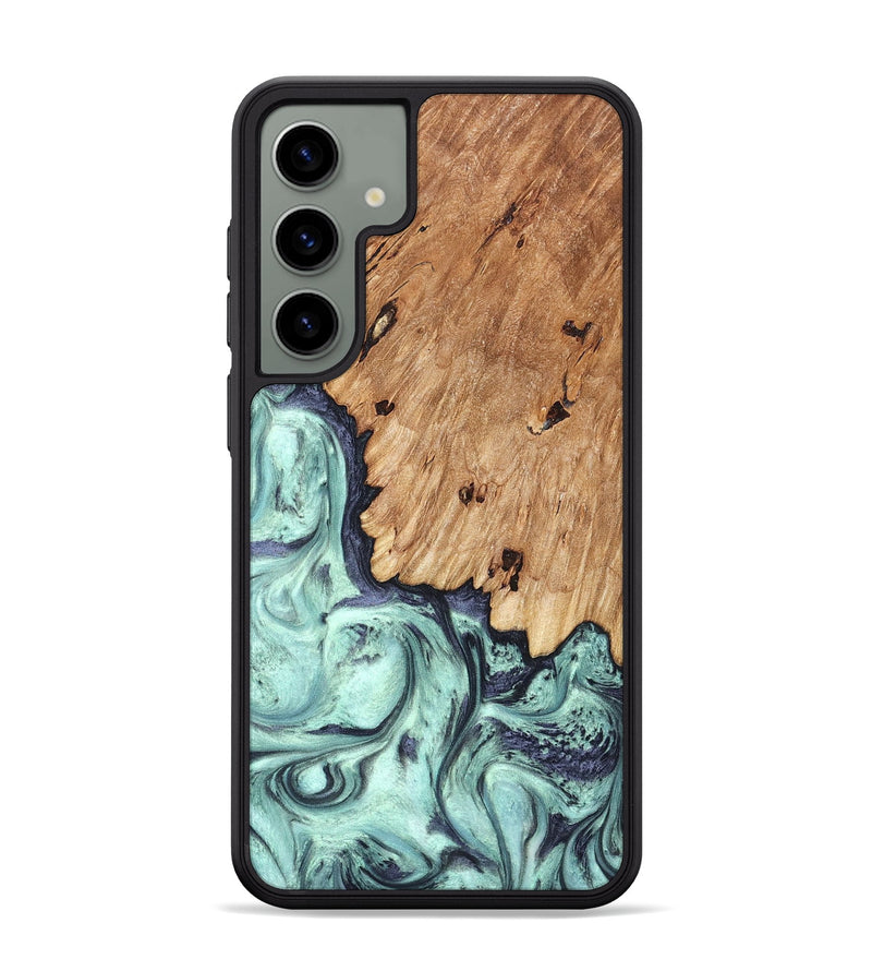 Galaxy S24 Plus Wood Phone Case - Delmar (Green, 823689)