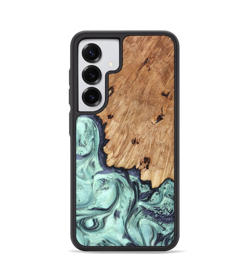 Galaxy S25 Wood Phone Case - Delmar (Green, 823689)